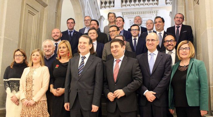 Miembros de la Comisión de Diputaciones de la FEMP. 