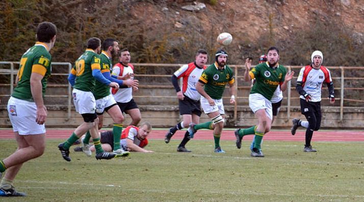 Una imagen del choque contra los tudelanos. /IRS