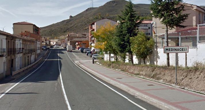 La avenida de Madrid, en Medinaceli. /GM