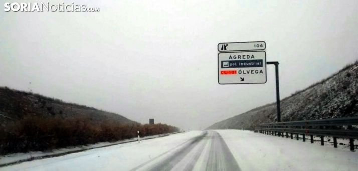 Alerta por nevadas y hielo en las calzadas de las nueve provincias de CyL