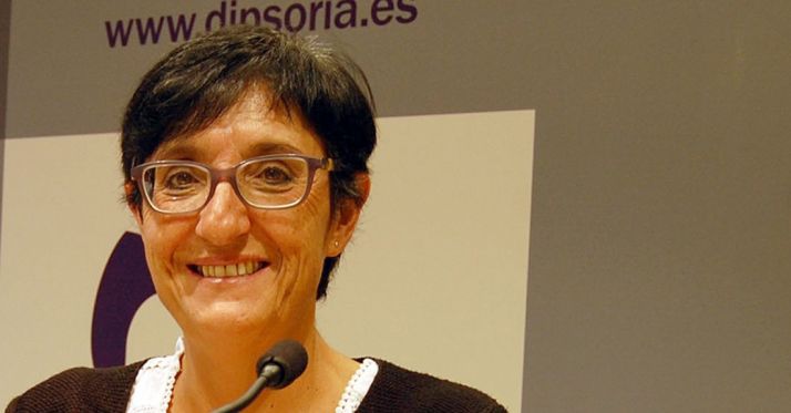 Pilar Delgado, responsable de Servicios Sociales de la Diputación.