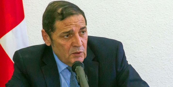 Sáez Aguado, consejero de Sanidad. 