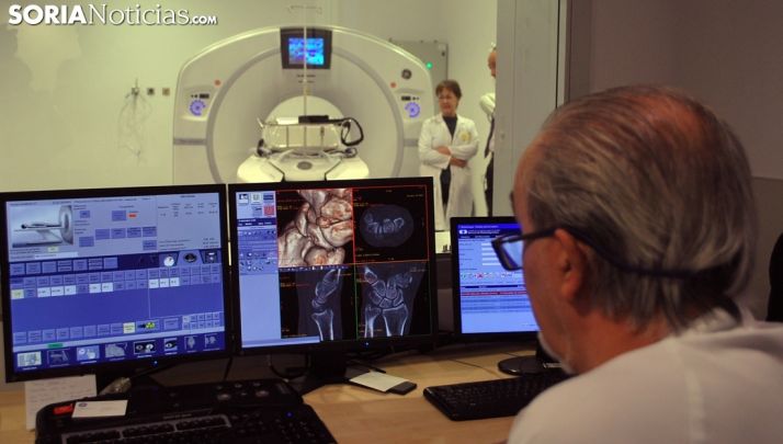 El nuevo TAC instalado en el Santa Bárbara en diciembre. /SN