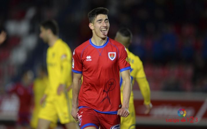 Mila celebra su tanto. LFP