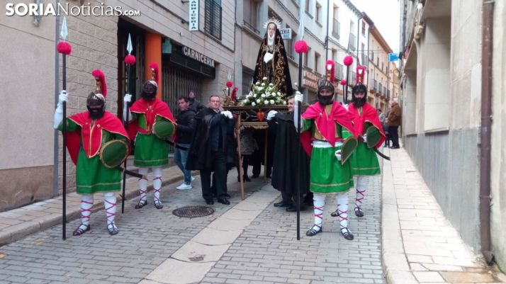 Viernes Santo en Ágreda. Soria Noticias.