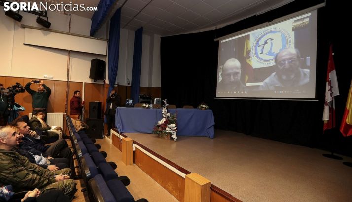 Una imagen de la comunicación este lunes. /SN