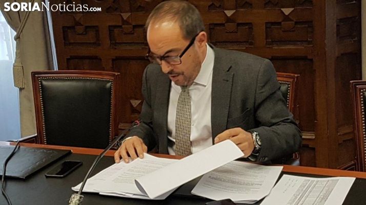 Luis Rey, presidente de la Diputación de Soria