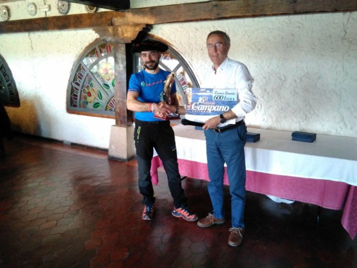 Óscar Fernández, ganador de la XVI edición del Campano Soriano, 