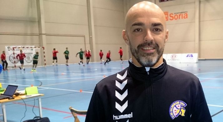 Daniel Bandrés, técnico del BM Soria. /BMS