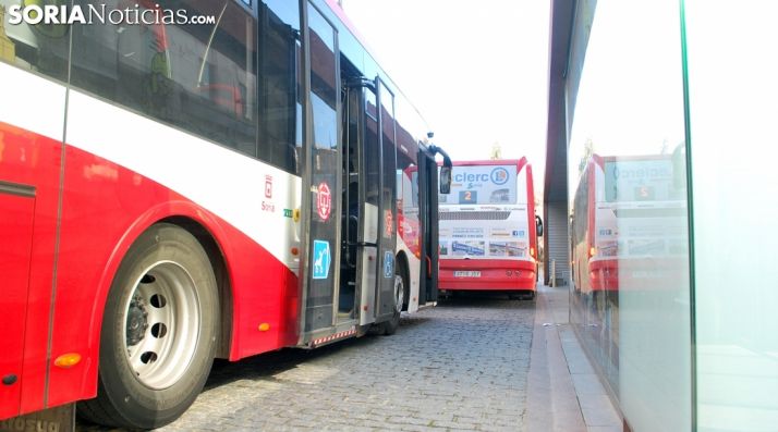 Más usuarios para el transporte público en Soria
