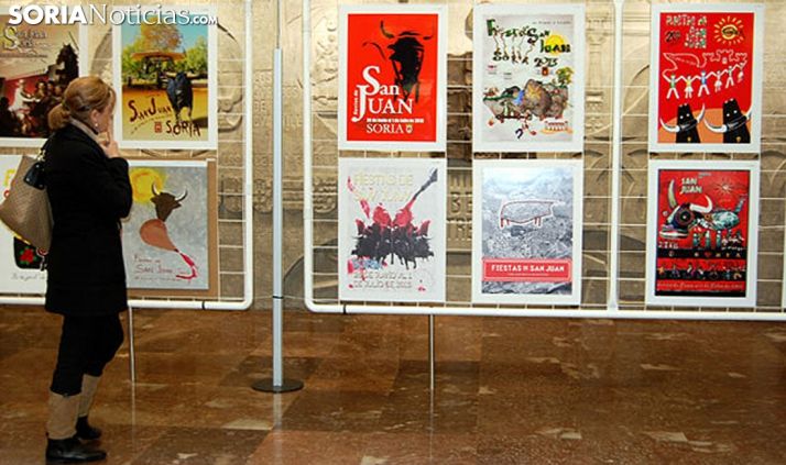 Exposición de carteles en una edición anterior. /SN