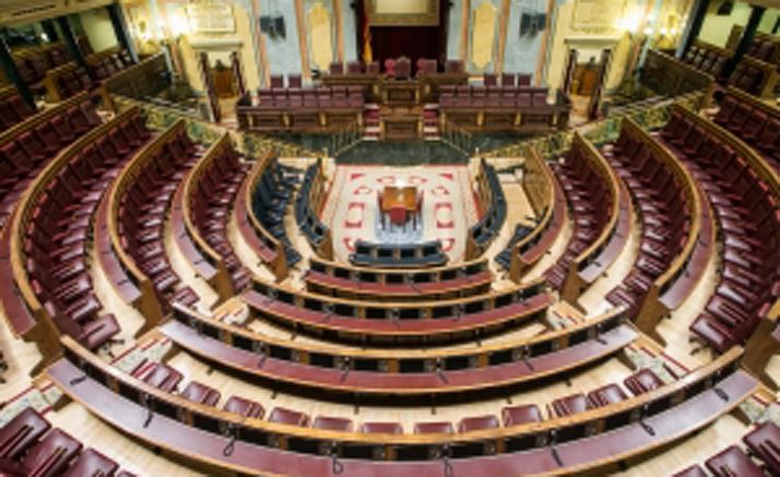 Imagen del hemiciclo del Congreso./PE 