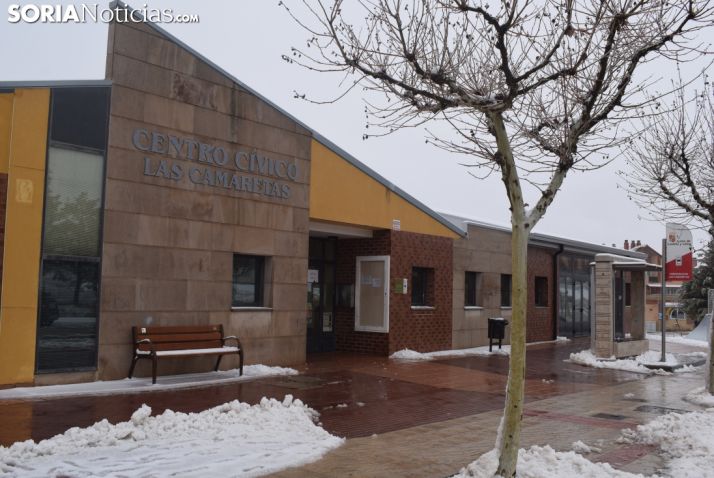 Centro cívico, en el que se prevé habilitar un espacio para mayores. Patxi Veramendi.