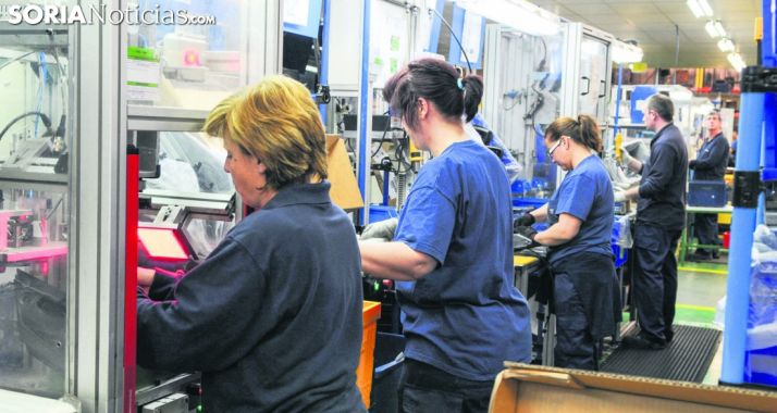 Cadena de montaje en una factoría de la provincia. /SN