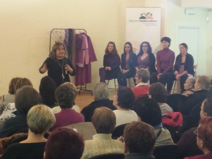 Acto por el 8 de marzo en Valdeavellano de Tera.