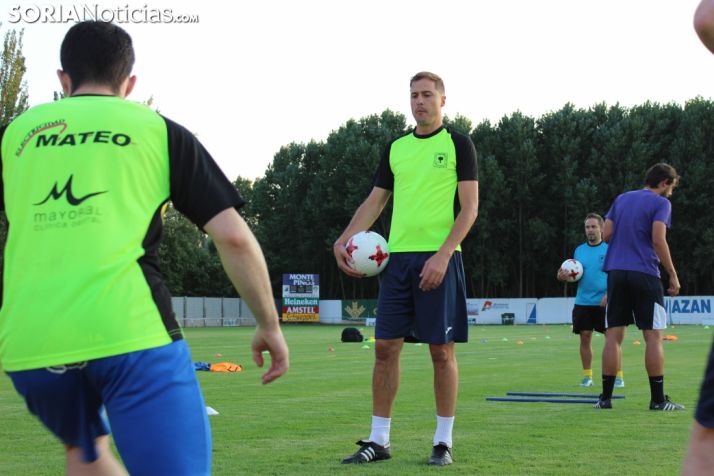 La SD Almazán, en La Arboleda. Bernat Díez. 