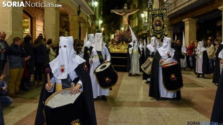 Una imagen de la Semana Santa en la capital. /SN