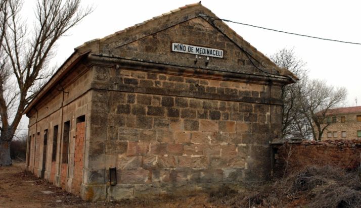 La antigua estación de Miño. 