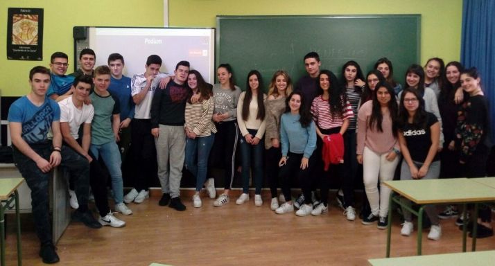 Alumnos de la Olimpiada en una edición anterior. 