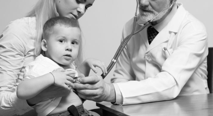 Una consulta de pediatría.