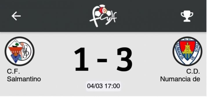 El Numancia B conquista El Helmántico a costa del Salmantino