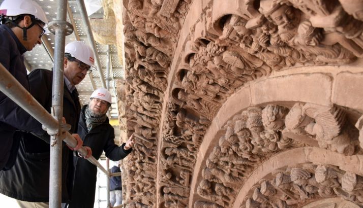 La restauración en la iglesia de Santo Domingo concluirá antes de San Juan