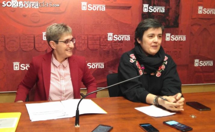 Pilar Delgado y Ana Alegre.