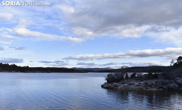 Imagen actual del Pantano de la Cuerda del Pozo.