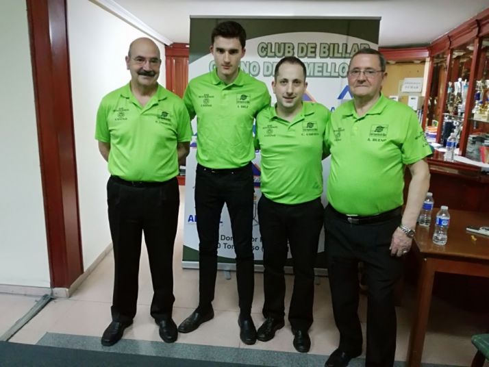 Camarero y Cortés se colocan cuarto y quinto en la clasificación individual de la Primera División de Billar