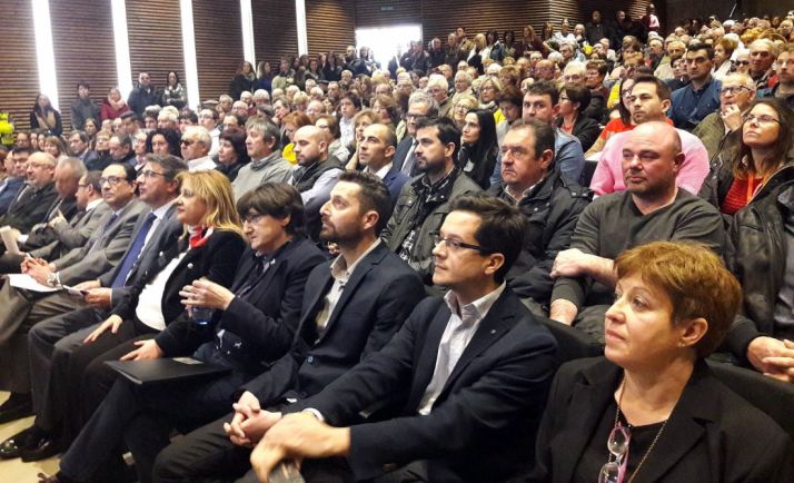 El auditorio, abarrotado en la apertura. 