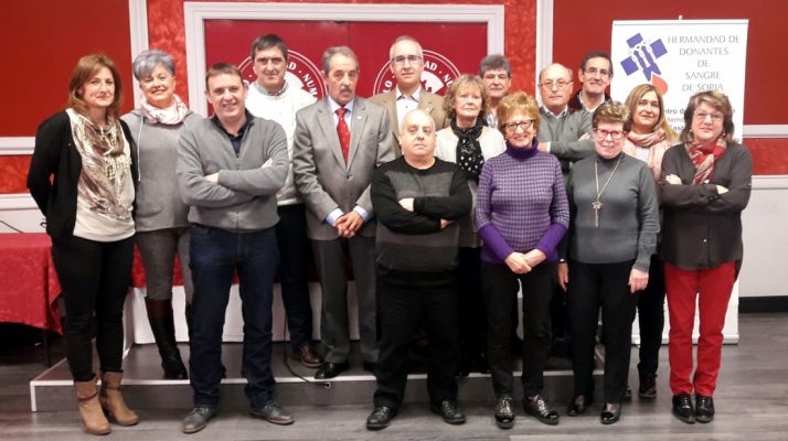 Delegados de la Hermandad en su reunión anual. 