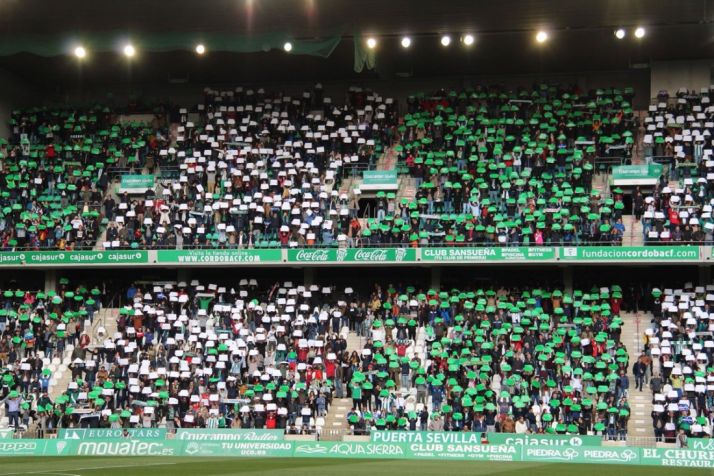 Gradas de El Arcángel. Córdoba CF. 