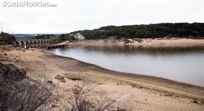 Una imagen del pantano en enero. /SN