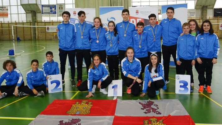 El bádminton soriano arrasa en categorías sub-13 y sub-17
