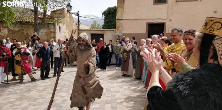 Desposorios reales en Ágreda.