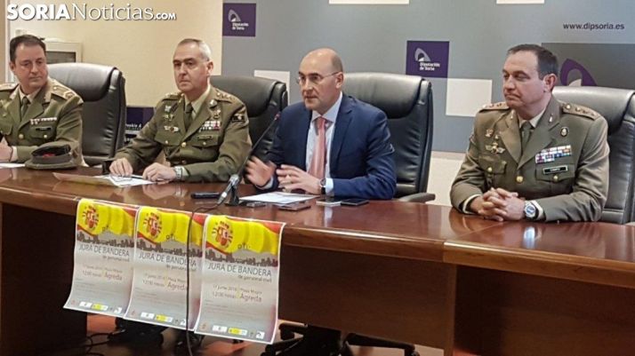 Presentación Jura Bandera Civil en Ágreda
