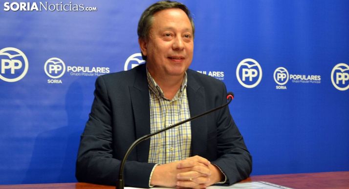 Adolfo Sainz, concejal del PP en el Ayuntamiento de la ciudad./SN