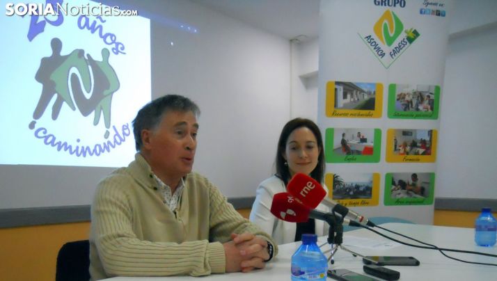 Luis Antón y Natalia Briongos este miércoles en rueda de prensa. /SN