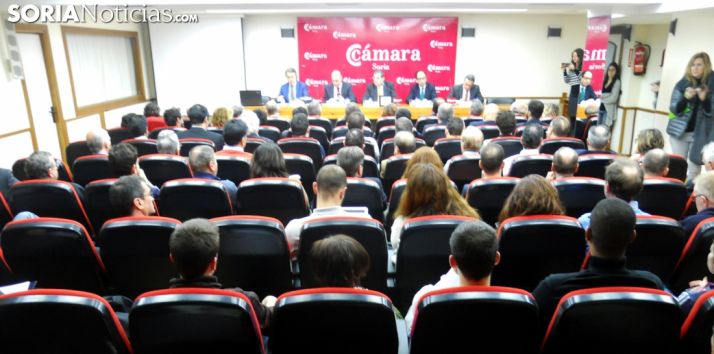 Una imagen de archivo de un acto oficial en la sede de la institución. /SN