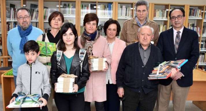 Premiados en los distintos concuros organizados por la Junta en Soria. /Jta.