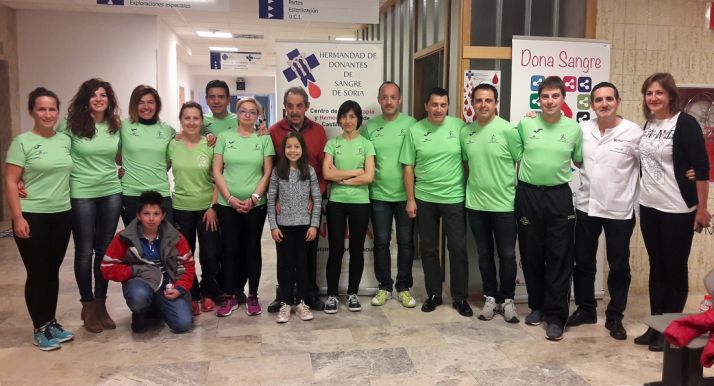 Doblee Running Team se suma a la donación de sangre