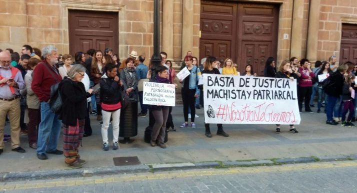 Una imagen de la concentración