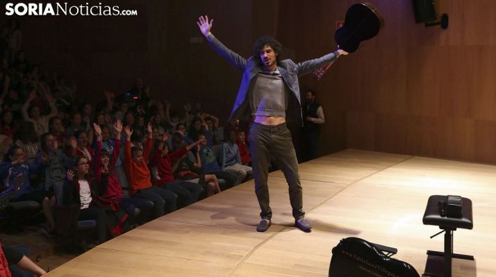 El intérprete, en el Conservatorio capitalino. /SN