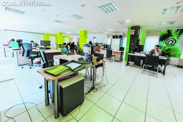 Instalaciones renovadas de Soriactiva, en el edificio de la Casa del Agricultor.
