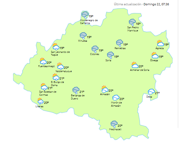 Vuelve la lluvia a la provincia