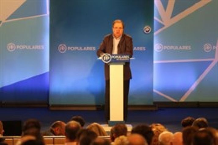 El presidente de la Junta, Juan Vicente Herrera.