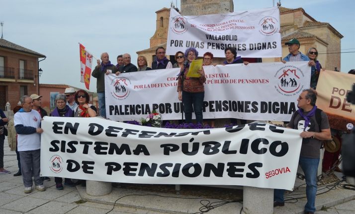 Pensiones y Sanidad protagonizan las reivindicaciones en Villalar