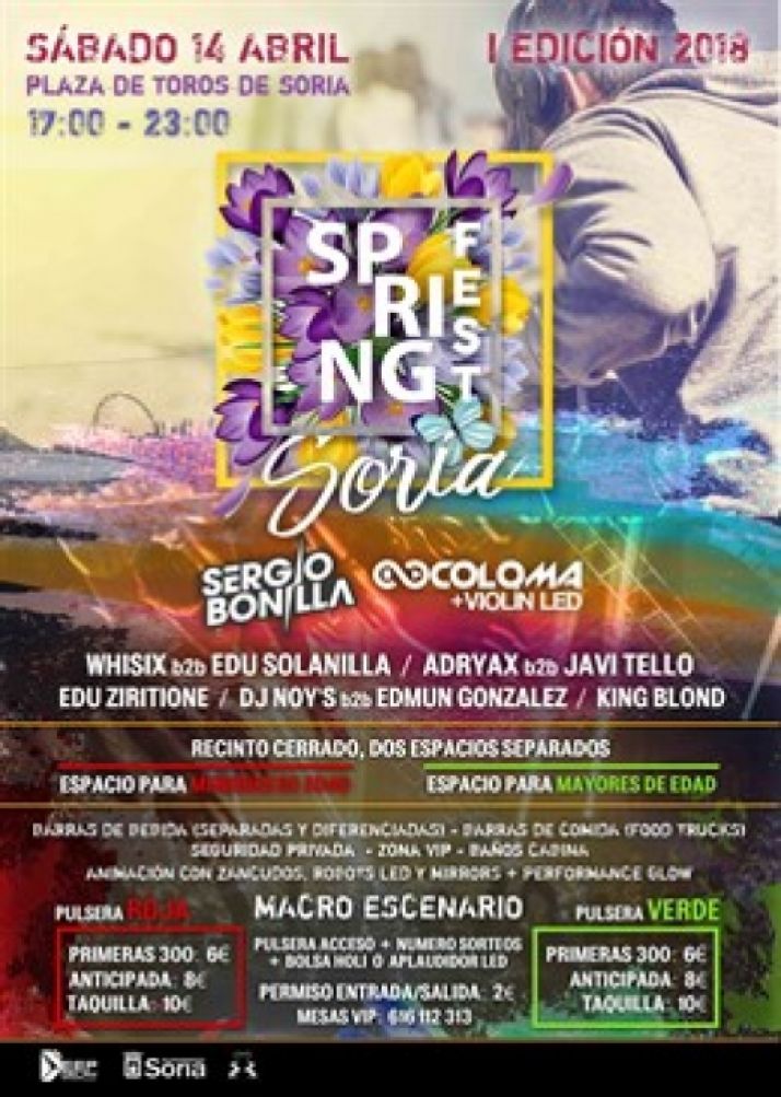 El Spring Fest se celebra esta tarde en Soria