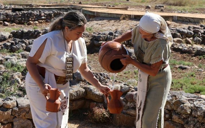 Recreación de la ambientación histórica de Numancia