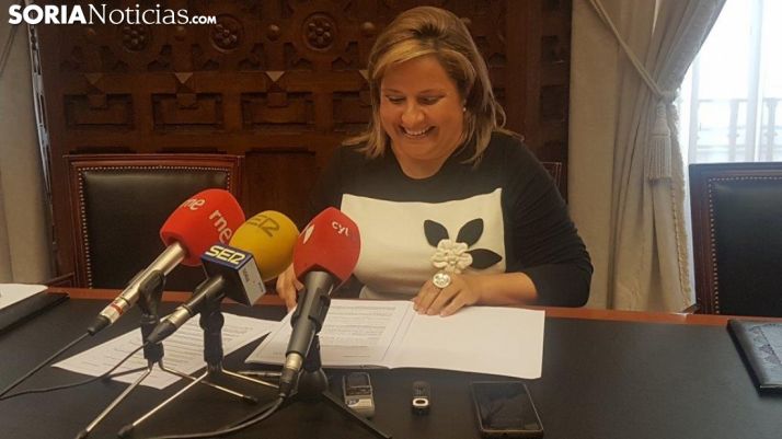 Esther Pérez, vicepresidenta de la DIputación de Soria